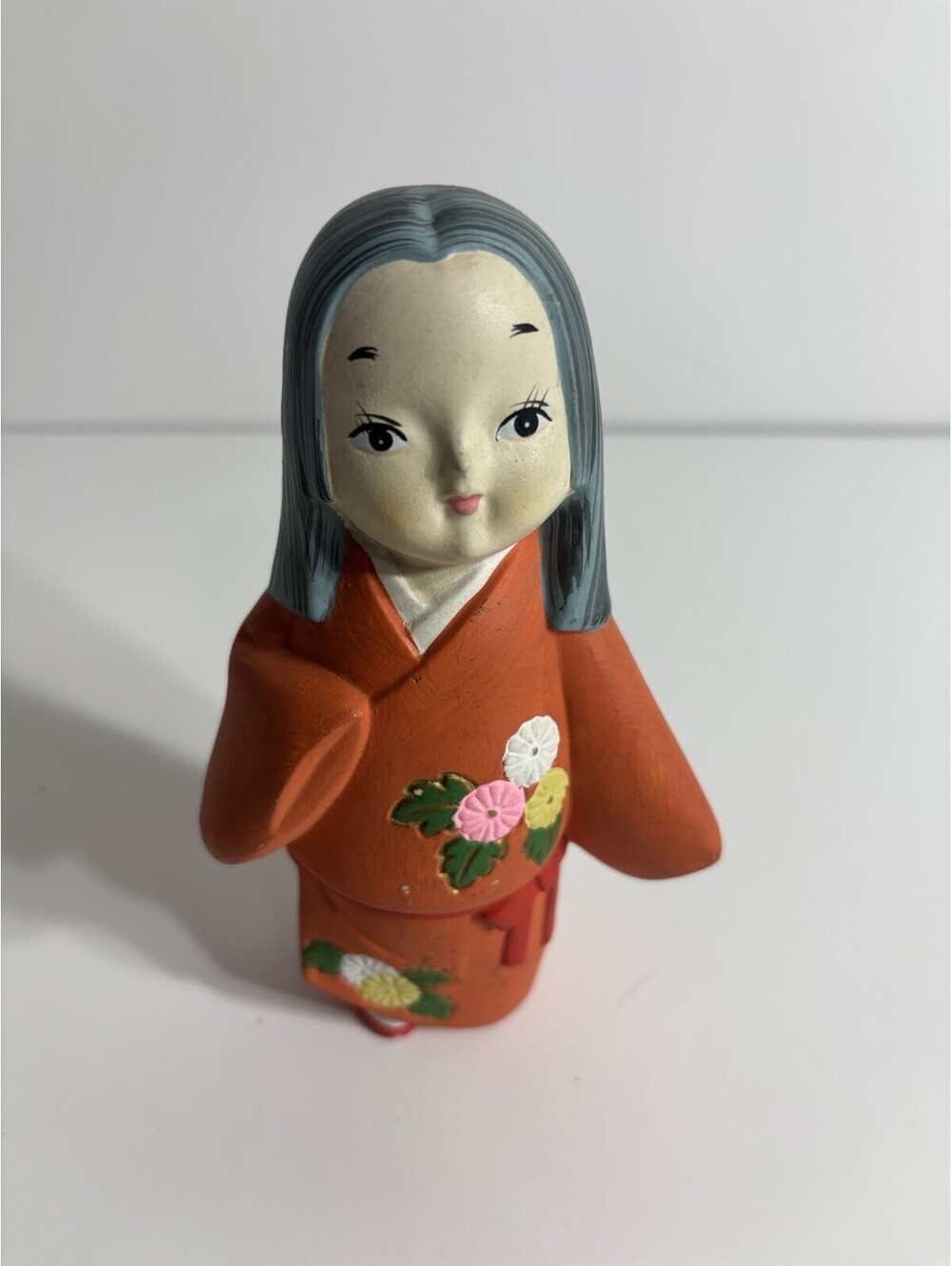 Vintage Japanese Hakata Doll Geisha Girl Figurine Statuette